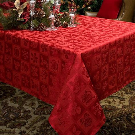 60x84 christmas tablecloth|christmas tablecloths 60x84 oblong.